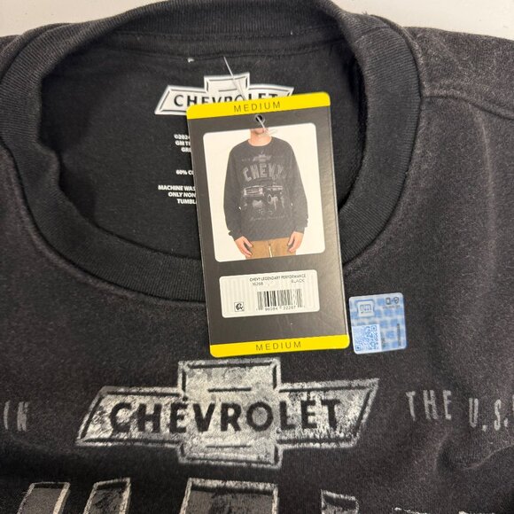 Chevrolet Sweatshirt Legendary Performance Mens Medium SquareBody Chevy Truck - Picture 4 of 7